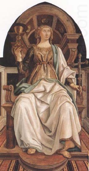 Piero del Pollaiolo Faith, Sandro Botticelli